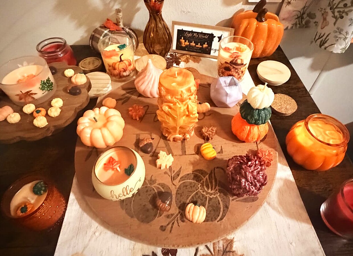 Harvest table spread