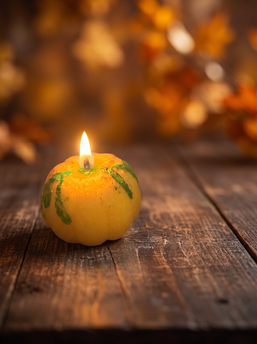 Glowing pumpkin